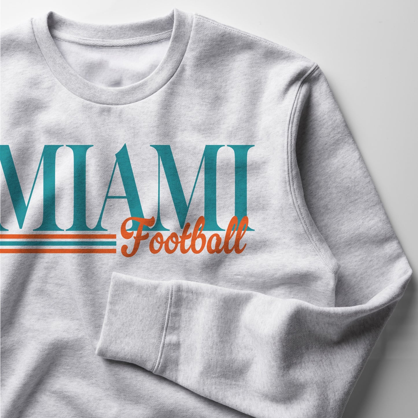 Miami Football Classic Crewneck